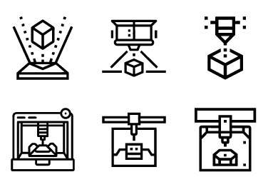 3d Printing Icons