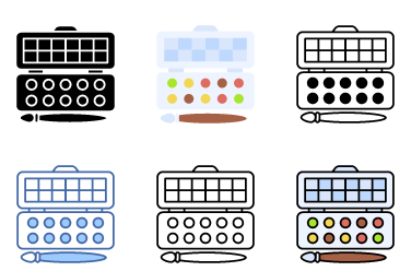Art Class Icons