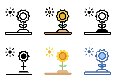 Blooming Icons