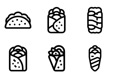 Burrito Icons