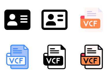 Business Card Icons