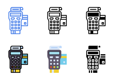 Credit Card Reader Icons