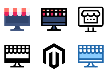 Digital Store Icons