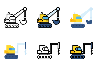Excavator Icons