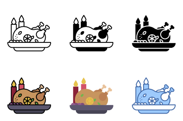 Family Gathering Icons