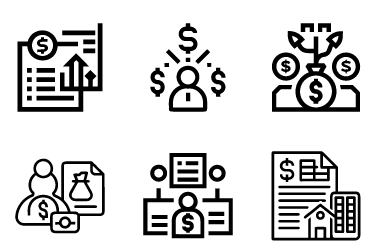 Financial Planning Icons