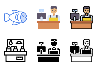 Grocery Store Icons