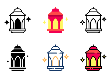 Islamic Festival Icons
