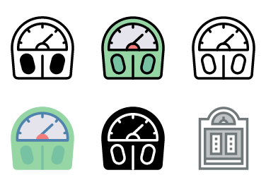 Medical Scale Icons