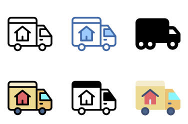 Moving Truck Icons
