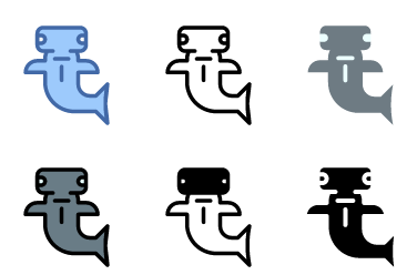 Ocean Animal Icons
