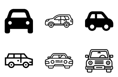 Passenger Car Icons
