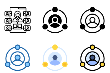 People Network Icons