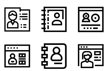 Profile Page Icons