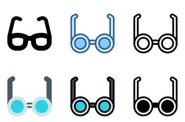 Reading Glasses Icons