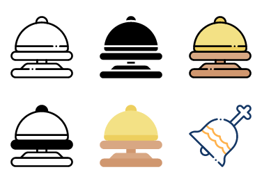 Service Bell Icons