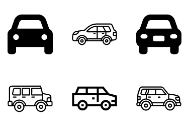 Suv Icons