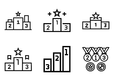 Ícones de Terceiro Lugar