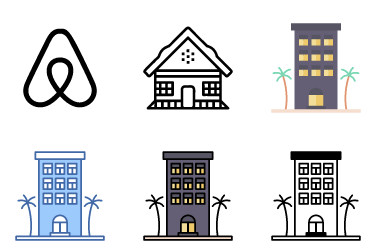 Vacation Rental Icons