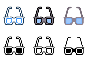 Vacation Wear Icons