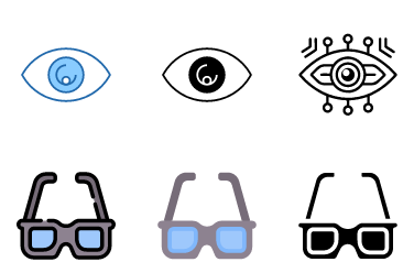 Vision Care Icons