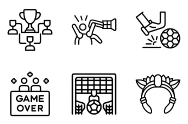 Soccer World Cup Icons