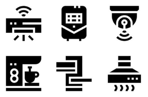 Smart-Home-Geräte-Icons