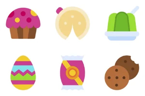 Desserts and Candies Icons