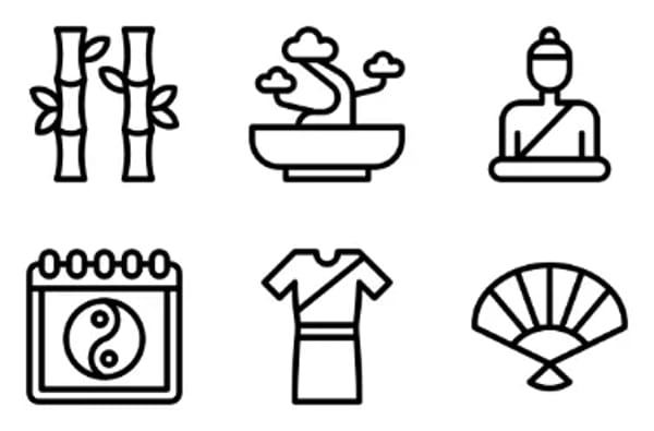 Iconos de porcelana