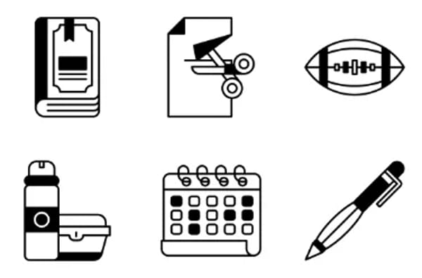 Back To School Icons