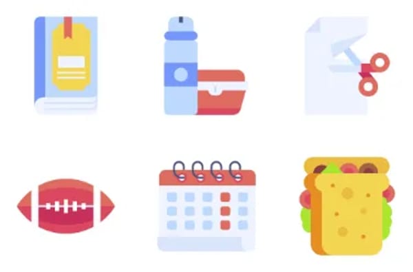 Back To School Icons