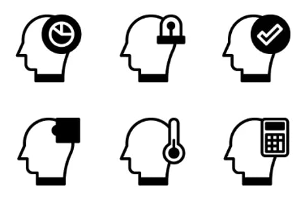 Human Mind Icons