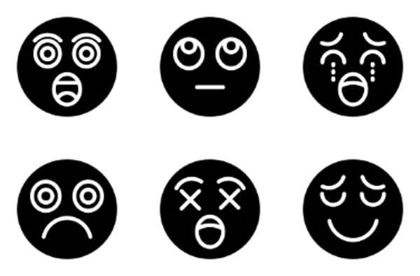 Iconos de emoticonos