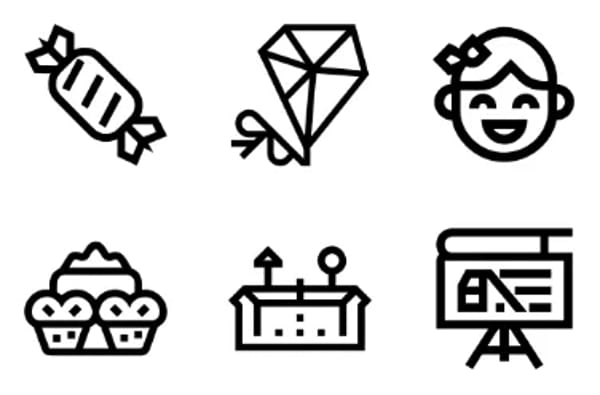 Children Day Icons