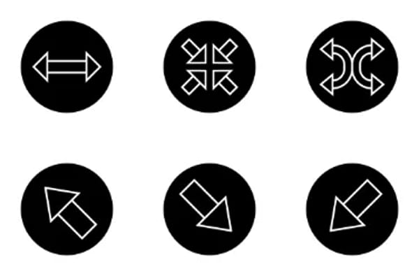 Iconos de flecha