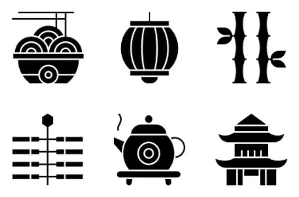 Chinese New Year Icons