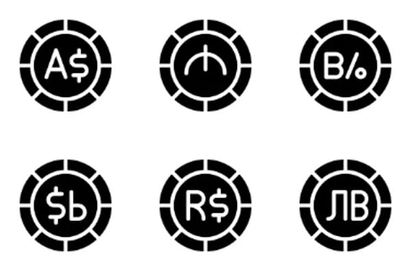 Currency Coin Icons