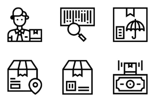 Delivery Icons