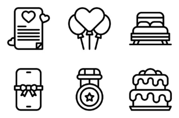 Happiness Icons