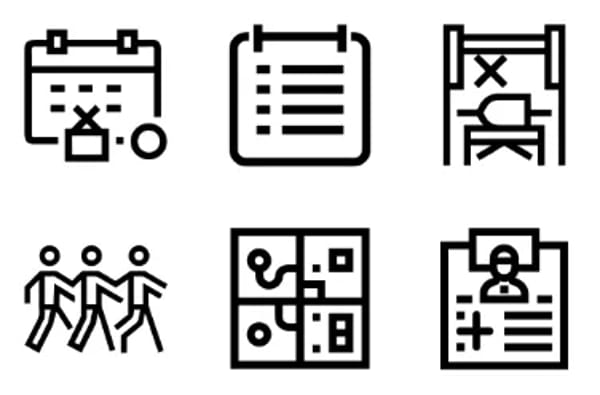 Daycare For Eldery-Icons