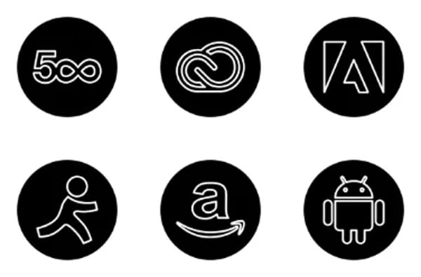 Social Media Circle Icons