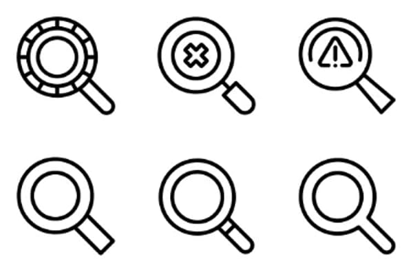 suchen-Icons