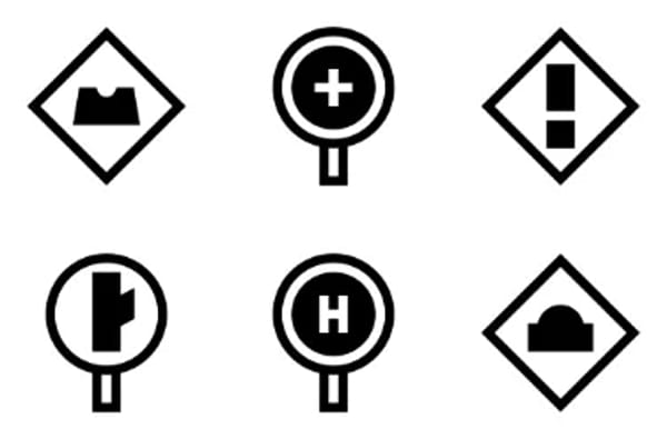 Traffic Signs Icons