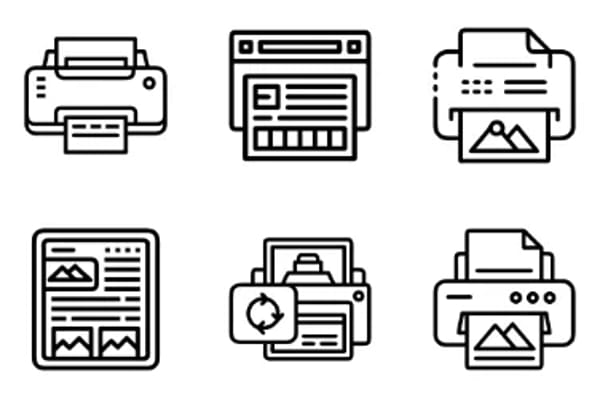 Printing Icons