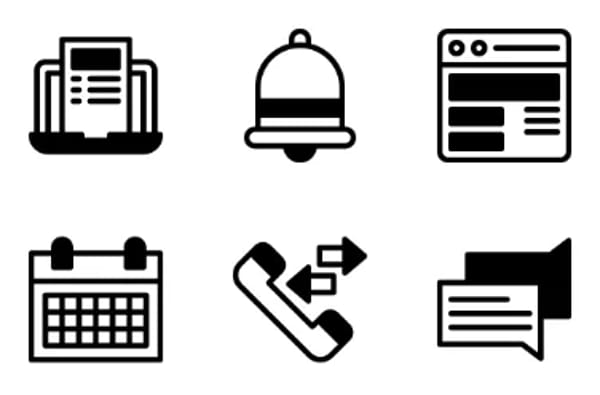 Contact us Icons