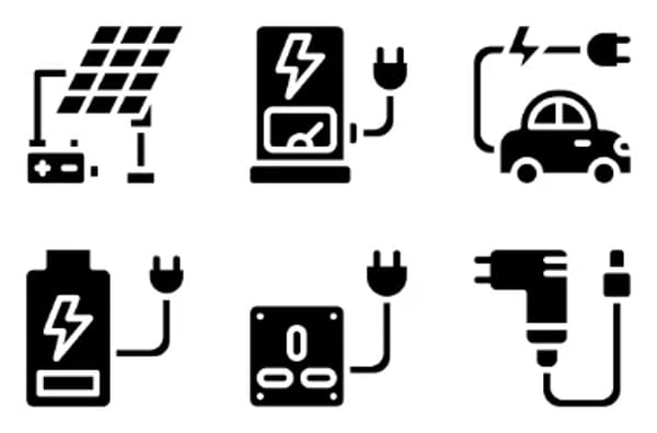 Electric Station Icons