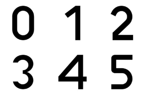 Alphabet and Numbers Icons