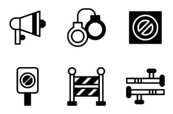 Protest Icons