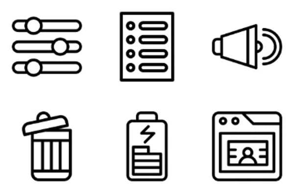 User Interface Icons