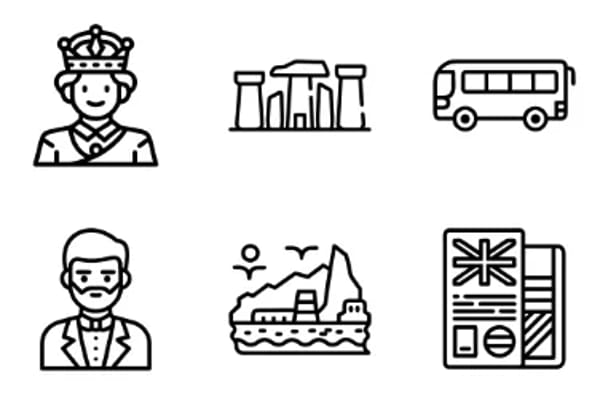 イギリスアイコン